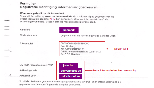 Registratieformulier